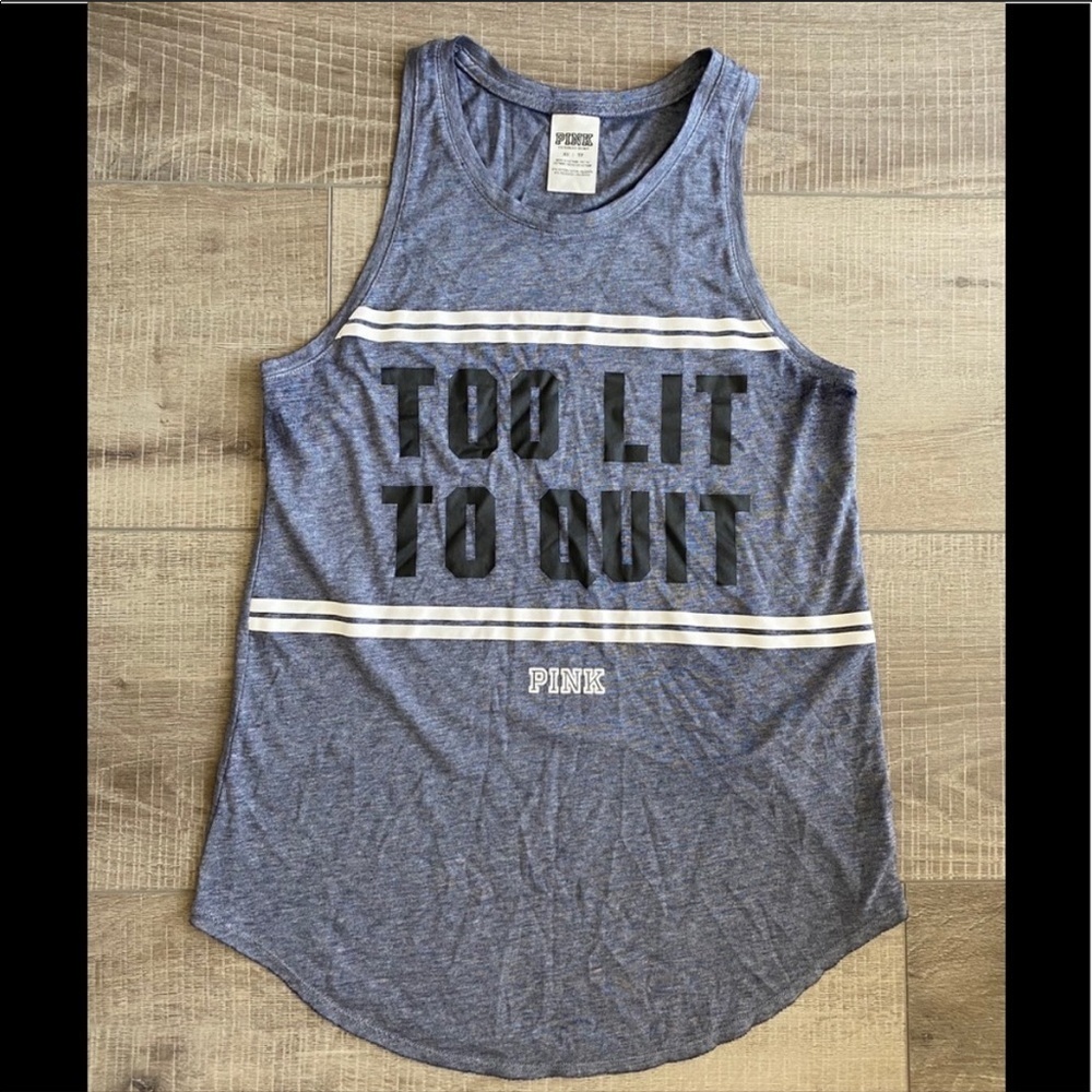 Victoria's Secret PINK 'To Lit To Quit' Tank